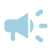 メガホンのアイコン